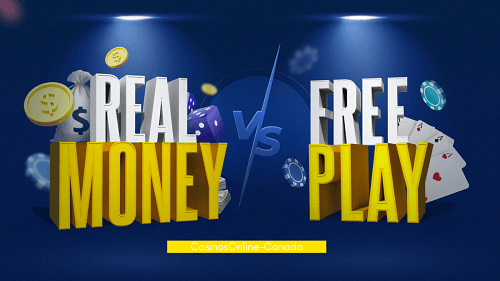 Free and Real Money Games Real Money vs. Free Casino Games