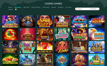 2500 casino games available