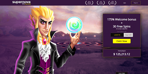 Supernova Casino Bonuses and Promotions